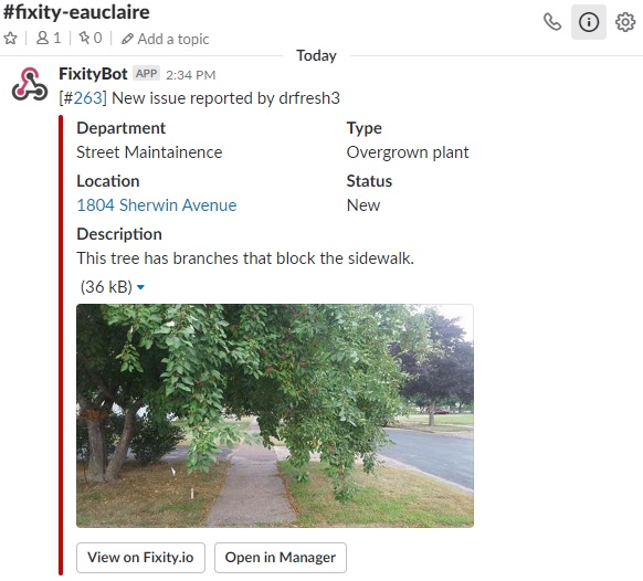 Fixity notifications in Slack